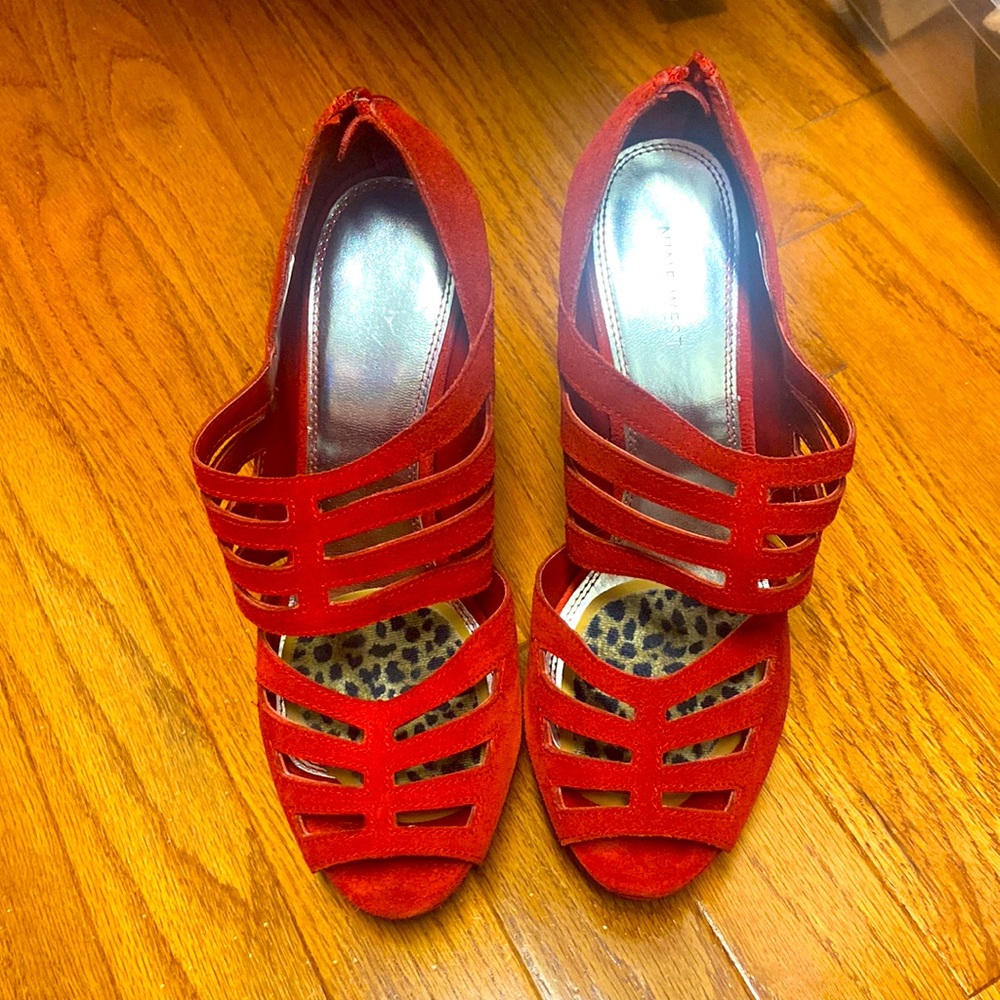 Nine West Red Heels